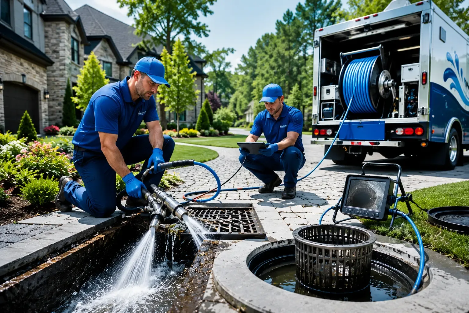 Local outdoor drain cleaning professionals in Norcross, MN