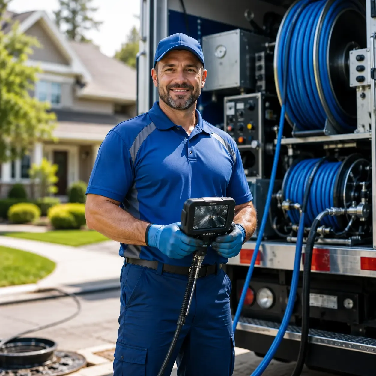 Local outdoor drain cleaning specialists in Norcross, MN